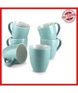 Durable 17 oz Ceramic Coffee Mugs – Set of 6, Perfect Gift for Coffee Lo... - $878.39 MXN