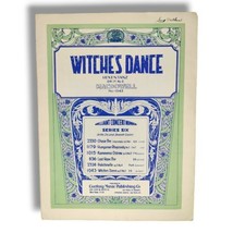 Vintage Sheet Music Witches Dance Hexentanz Macdowell  - £14.64 GBP