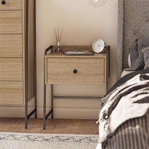 Bushwick Nightstand with Drawer | Modern Bedroom Storage - $901.58 MXN