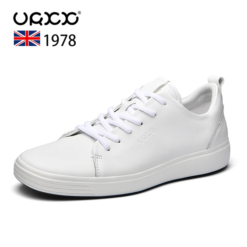 High-end genuine leather men shoes outdoor casual sneakers shoes for wom... - $163.02