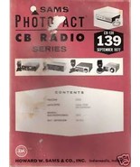 Sams Photofact CB Radio CB-139 September 1977 - £4.00 GBP