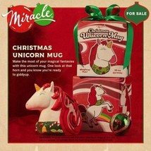 Christmas Unicorn Tiki Mug Miracle 2023 Holiday Pop Up Bar New In Box - £43.61 GBP
