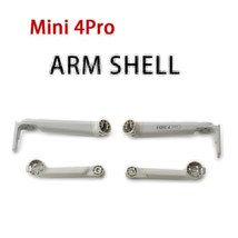 DJI Mini 4Pro Motor Arm Cover Set Front/Rear OEM Housing Repair Parts - $326.87 MXN