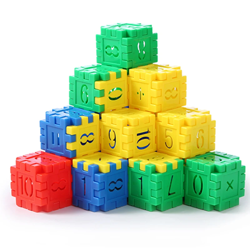 100/200Pcs Kids DIY Assembling Building Blocks Bricks Educational Toys Children - £17.24 GBP+