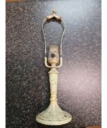 Antique Le Mur Metal Boudoir Table Lamp Base Victorian Art Nouveau Shabb... - $452.20 MXN