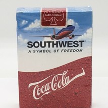 New Southwest Airlines SW Coca Cola Playing Cards Sealed 2003 Poker Blac... - $12.58