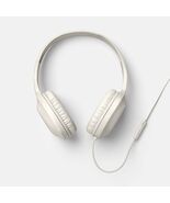 heyday Wired On-Ear Headphones White Wired Stereo Audio - $18.90 CAD