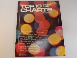 Vintage Songbook Top 10 From The Charts 1977 Hot Line Series Abba, Hall &amp; Oates - £6.65 GBP