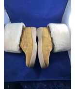 Coach Women’s Suede Tan Logo Embossed Cuffable Teri Boots- Sz 9 *w/origi... - $108.90