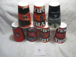 NCAA Licensed 3D 16oz Spirit Cup~STANFORD~GATORS~SYRACUSE~WASHINGTON STA... - £10.32 GBP