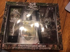 Men&#39;s Realtree Xtra Green 3 Piece Fragrance Gift Set Ships N 24h - $49.38