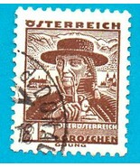 Austria Used Stamp (1934) 12g Costume of Upper Austria - Scott #361   - $1.99