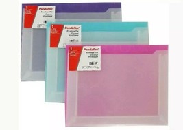 6X Pendaflex Envelope File 5 Pocket Letter Size Assorted Colors - $21.77