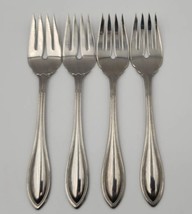 Oneida Silver Stainless Arbor-American Harmony Individual Salad Fork - Set of 4 - $14.50