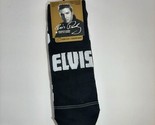 Elvis Presley Men&#39;s Low Cut Socks 1 Pair ELVIS Letters Shoe Size 7-12 NEW - £10.05 GBP