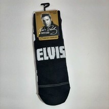 Elvis Presley Men&#39;s Low Cut Socks 1 Pair ELVIS Letters Shoe Size 7-12 NEW - £9.85 GBP
