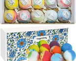 Mothers Day Gift for Mom Wife, Bath Bombs Gift Set, 10 Organic Bubble Bo... - $20.50