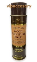 Vintage Weiman Wood Furniture Soap With Flaxseed Oil 12 Oz Spray Can NOS HTF - £59.77 GBP