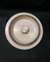 Antique Stoneware Off White Crock Lid Cover - Measurement In Photos - Ni... - $41.06 CAD