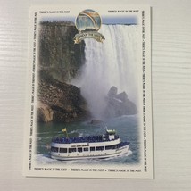Postcard There&#39;s Magic In The Mist, Maid Of The Mist Boat Tour, New York - £1.13 GBP