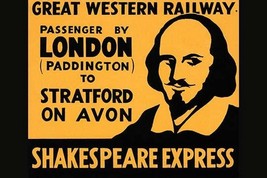 Shakespeare Express - Art Print - £17.27 GBP+