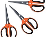3 Packs Trimming Scissors Teflon Coated Non Stick Blades Pruning Shears ... - $29.99