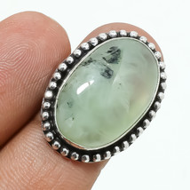 Prehnite Gemstone Handmade Black Friday Gift Ring Jewelry 8" SA 4397 - £3.18 GBP