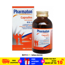 100&#39;s PHARMATON Capsules with Ginseng Extract and Selenium - Energy Booster - £32.59 GBP