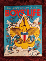 BOYS LIFE Scouts February 1988 Olympics Skiing Ventriloquists Rory Sparrow - $12.60