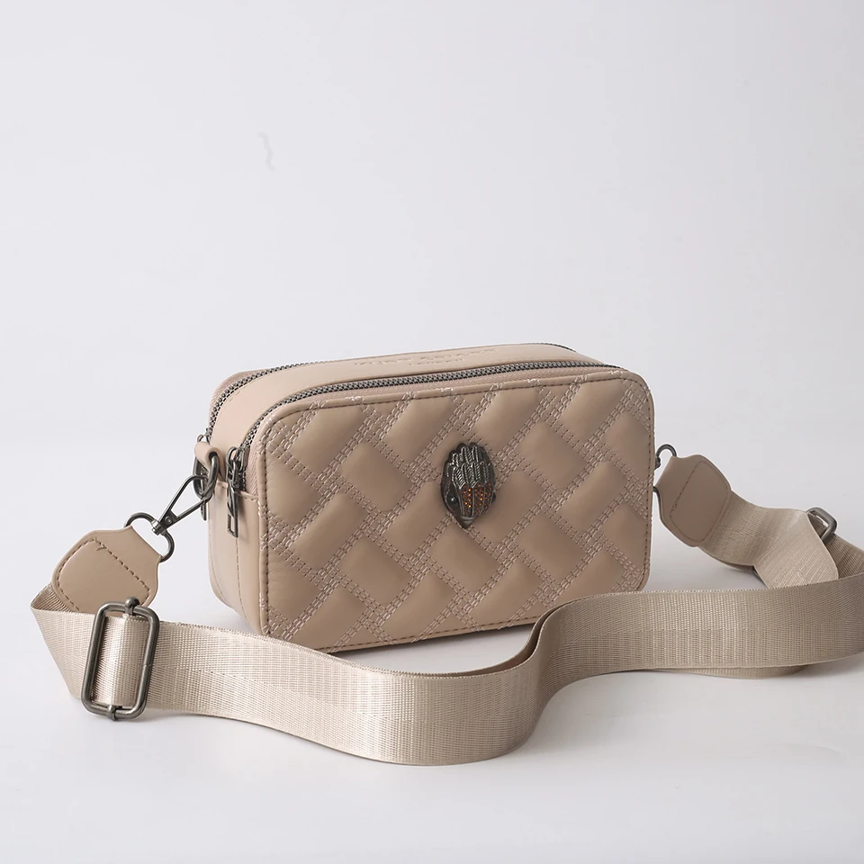 Lder bag 2024 designer luxury camera bags fashion trendy ladies zip letter small square thumb200