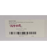 Signature Hardware 449408 Rigi 1.8 GPM Rain Shower Head - Brushed Nickel - $273.40 CAD