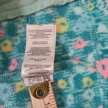 Columbia WG6778 Youth/Girls Size XL Green Floral Fleece Full Zip Jacket image 5