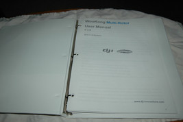 WooKong Multi Rotor V3.5 Drone User Manual In Binder DJI Innovations - $14.99
