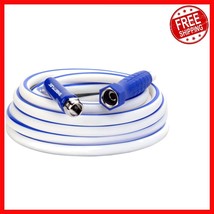Lightweight 25ft SmartFlex RV/Marine Water Hose - Leak-Free &amp; Durable De... - $45.58