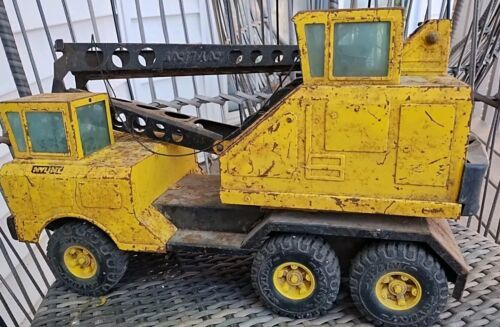 1960s Nylint Crane Pressed Steel Truck 17" - £44.36 GBP