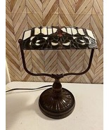 Vintage Stained Glass Table Lamp [Item 659] - $56.10