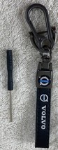 Genuine Volvo Leather Lanyard. Brand New. Keychain. - $612.64 MXN