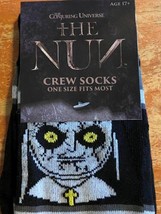 The Nun Conjuring Universe Horror Crew Socks Exclusive New Adult One Siz... - $13.99
