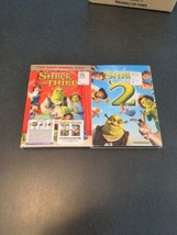 lot 2 Shrek 2, Shrek the Third 3rd DVDs - £4.44 GBP