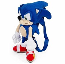 Sonic The Hedgehog Large Size Kids Plush Toy with Secret Zipper Pocket (17in) - £18.37 GBP