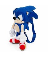 Sonic The Hedgehog Large Size Kids Plush Toy with Secret Zipper Pocket (... - £17.97 GBP