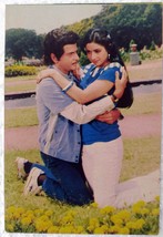 Bollywood Actor Sreedevi Sridevi Jeetendra Rare Old Original Postcard Post card - £23.44 GBP