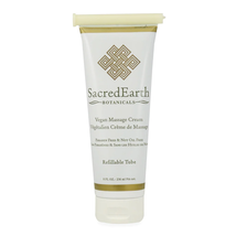 Sacred Earth Botanicals Vegan Massage Cream, 8 Oz. - £23.41 GBP