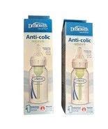 2 Dr Brown&#39;s Natural Flow Options Anti Colic Bottle 0m+ Level 1 Narrow N... - $12.19