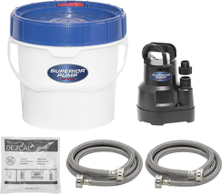 Superior Pump 91660 Tankless Water Heater Descaler Pump Kit with Non-Toxic Desca - £162.89 GBP