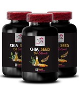 Nutritional Harmony - CHIA SEED OIL EXTRACT - Omega Source 3 Bottle 180 ... - £42.04 GBP