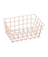 Milton Large Wire Basket (38x26x21cm) - Copper - £31.77 GBP