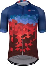 Men&#39;S Cycling Jersey From Gcrfl, Quick-Drying, Breathable, And With 4 Rear - $37.95