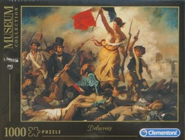 Clemontoni Delacroix Liberty Leading the People 1000 pc Jigsaw Puzzle Classical  - $19.79