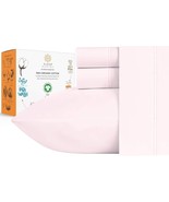 Sleep Mantra 100% Organic Cotton Bed Sheet Set Crisp Cooling Percale Ful... - $846.56 MXN